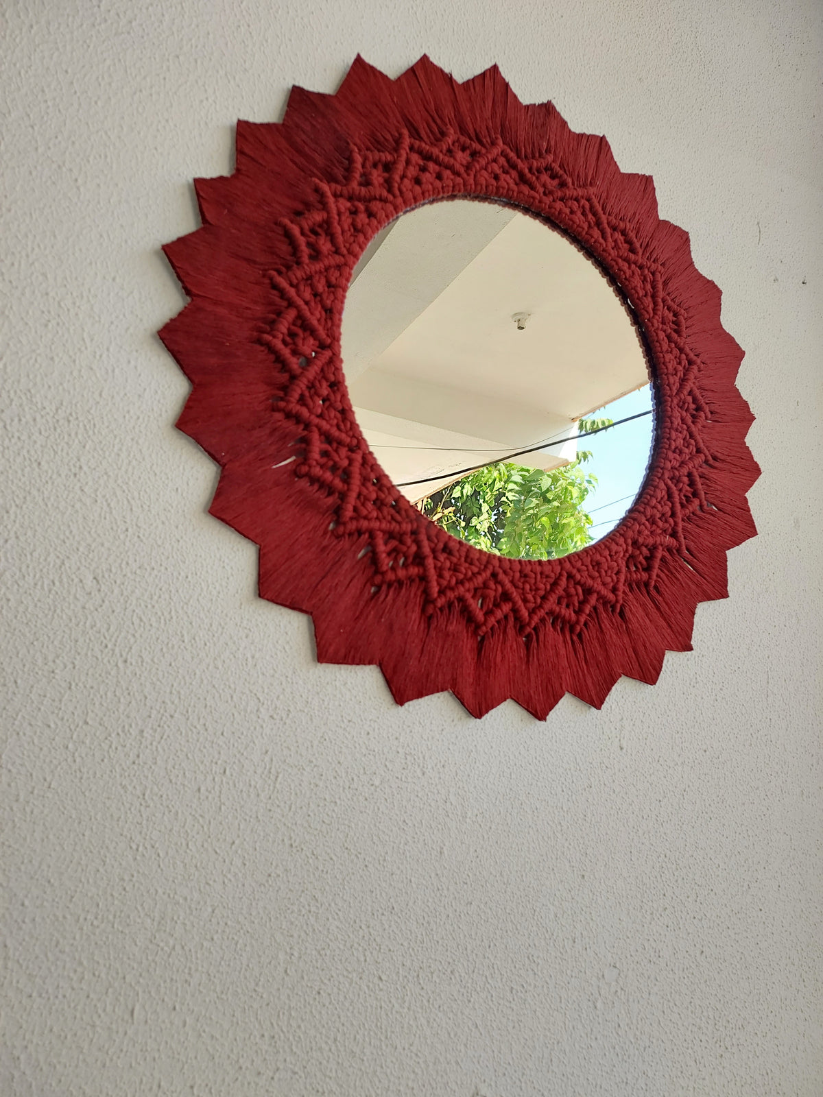 Warm weave mirror