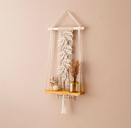 Wall shelf hanging