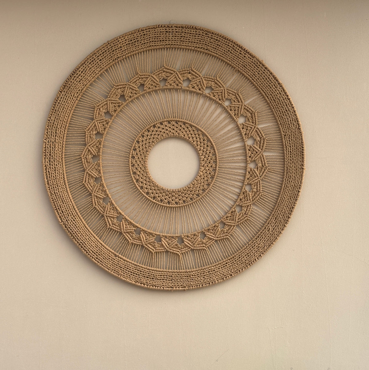 Macrame dreamcatcher