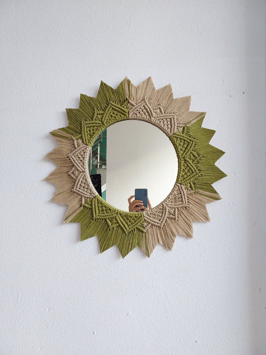 Boho Blossom Mirror