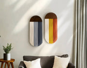 Half circle wall hanging