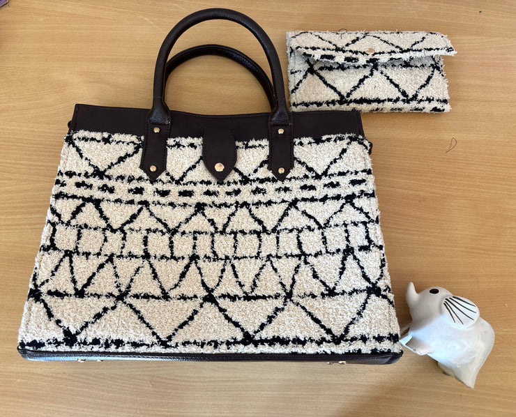 Dual Tone Box Bag