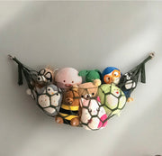 Macrame Toy Hammock For Kid's Play Storage