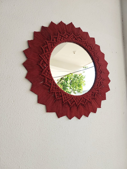 Warm weave mirror