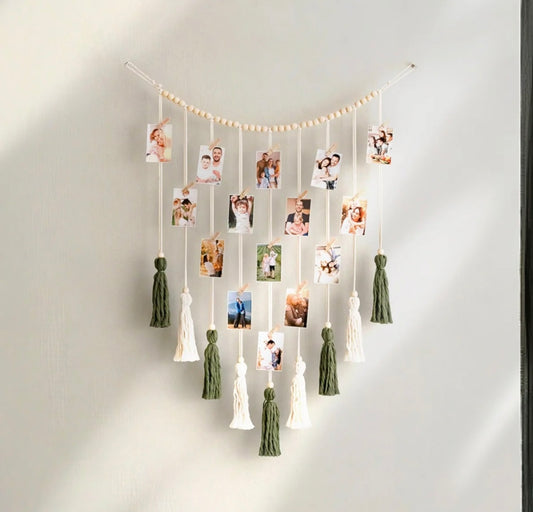 Wall Photo Display For Family Photo Memories Hanging