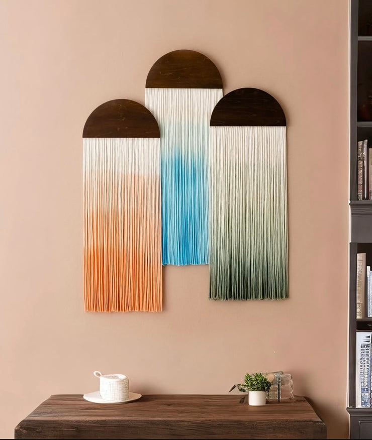 Macrame Half Moon Wall Hanging