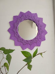 Lilac plum Mirror