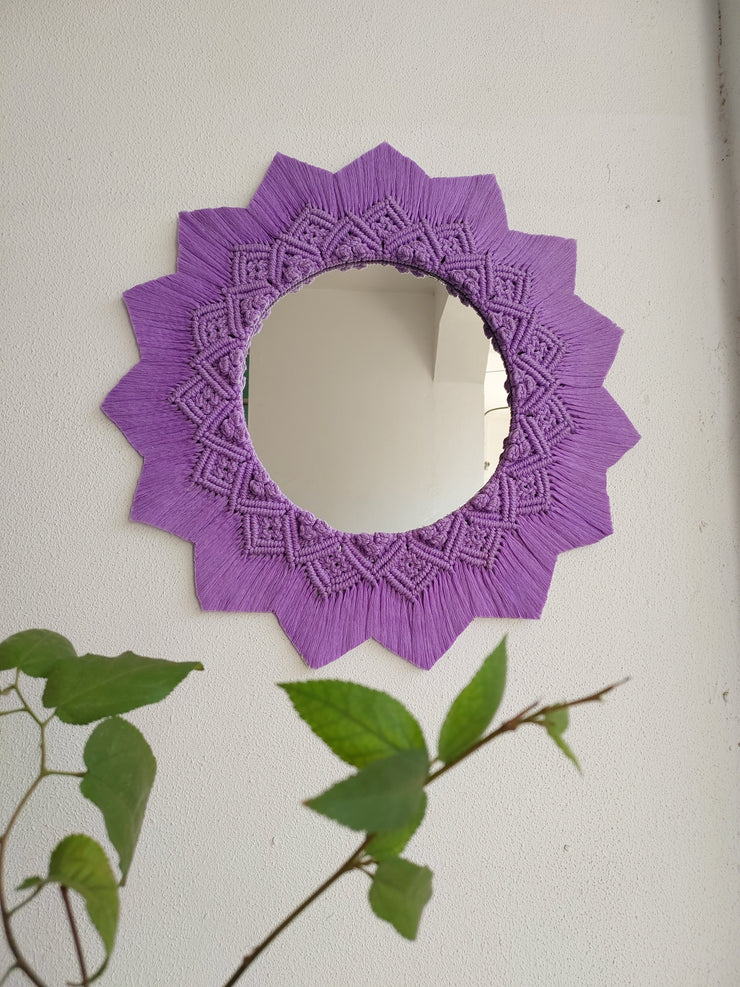 Lilac plum Mirror