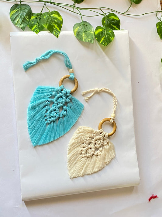 Macrame diamond carcharm