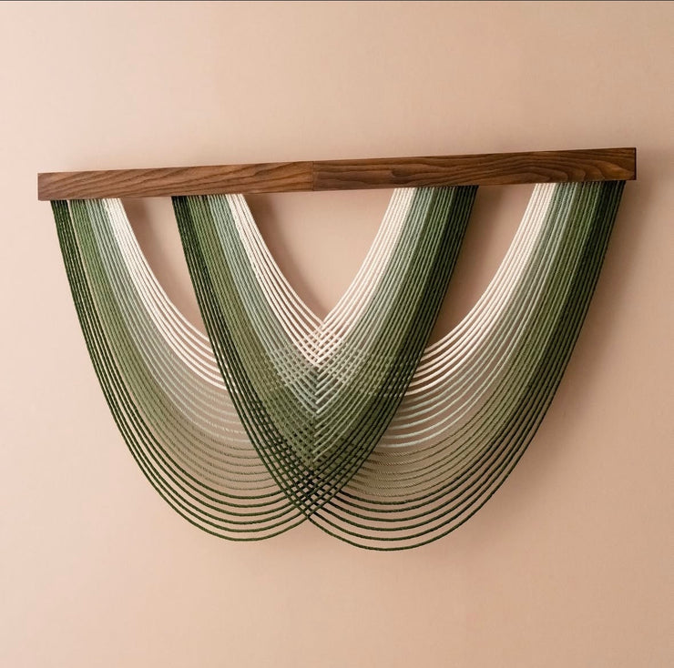 Macrame Fiber Wall Hanging For Boho And Minimalist Home Decor