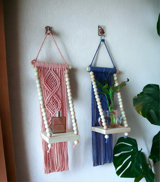Plant shelf hanger