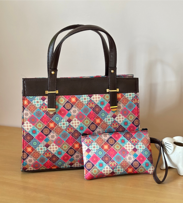 RangMosaic Tote & Pouch Set