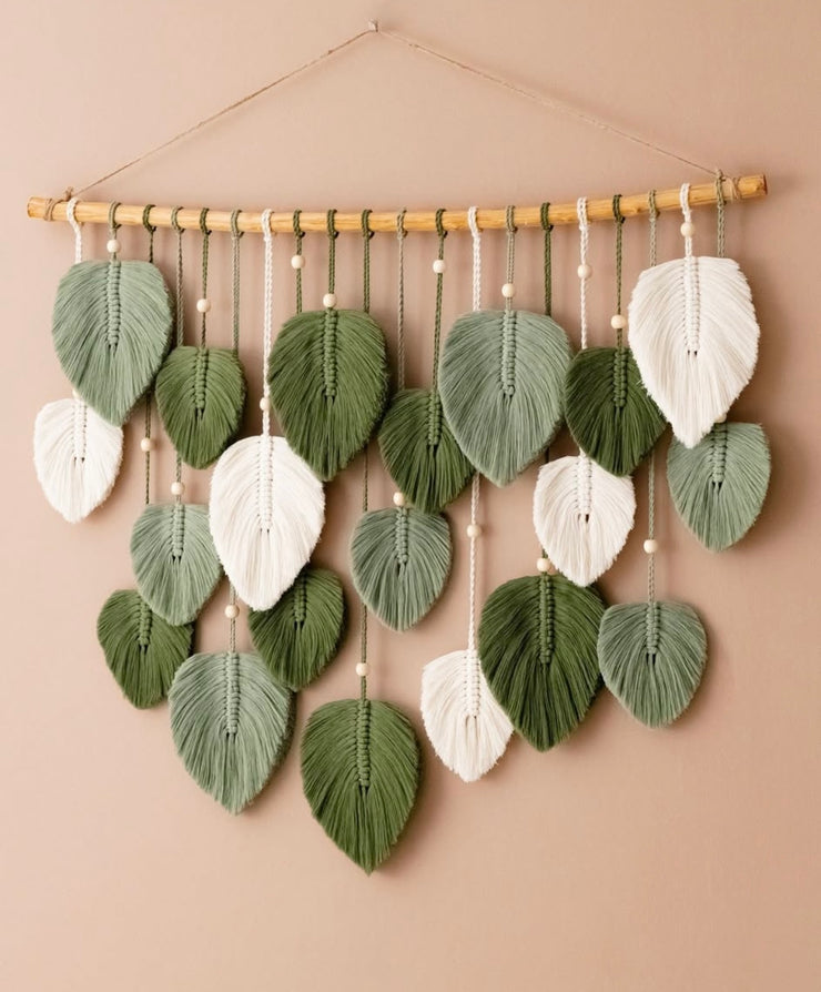 Leaves Wall Hanging Boho Decor