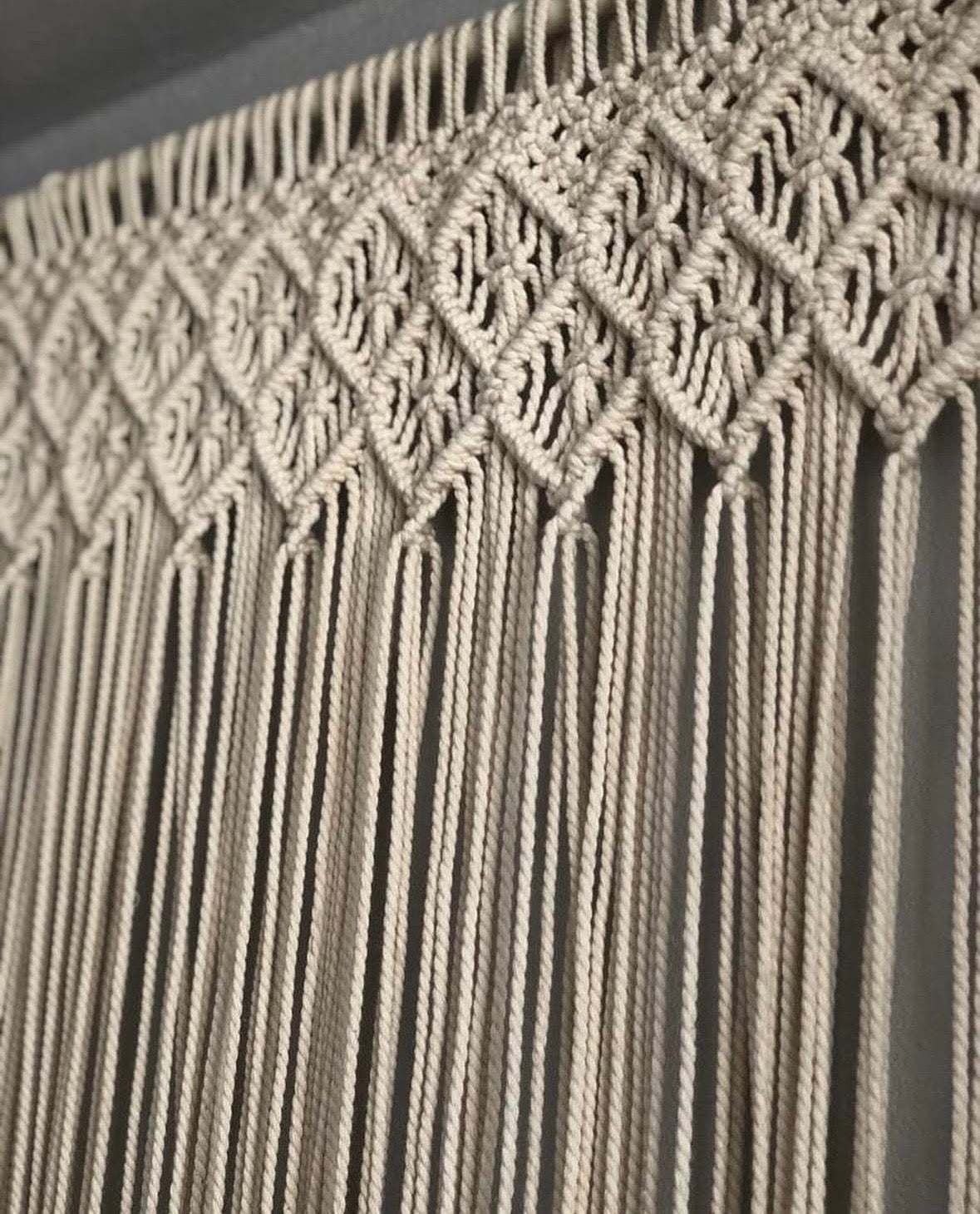 Macrame curtains