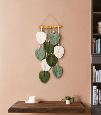 Small feather wall hanging
