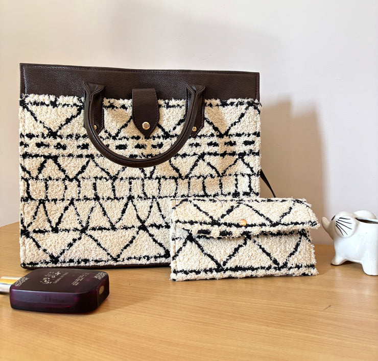 Dual Tone Box Bag