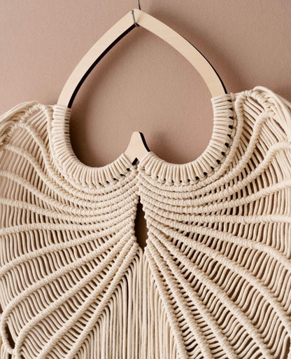 Macrame angel wings wall hanging || Macrame wall hanging