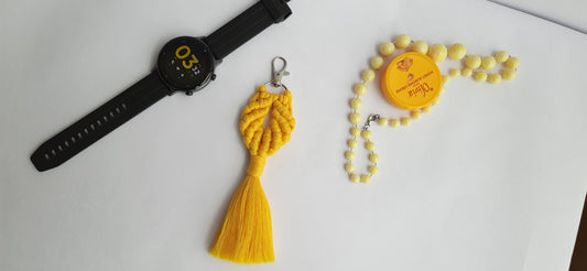 Macrame keychain