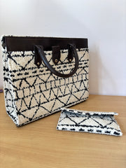 Dual Tone Box Bag