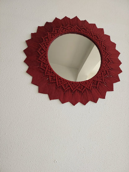 Warm weave mirror