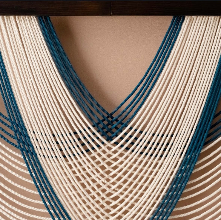 Chic Macrame Fiber Wall Hanging For Boho And Minimalist Spaces