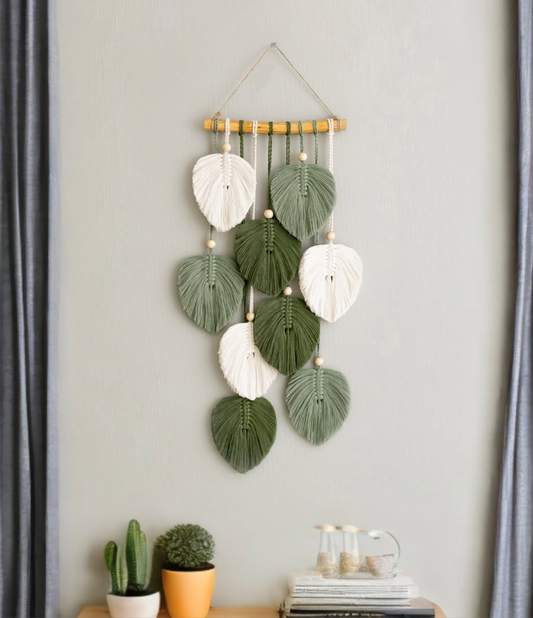 Small feather wall hanging