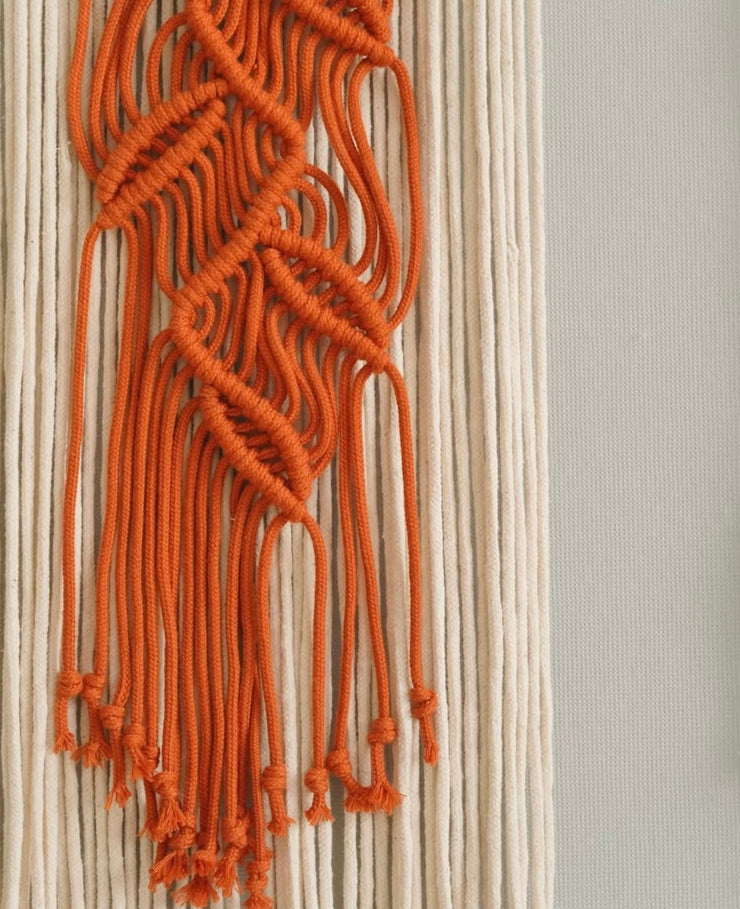 Dual colour wall hanging
