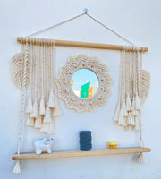 Wall shelf with Mirror