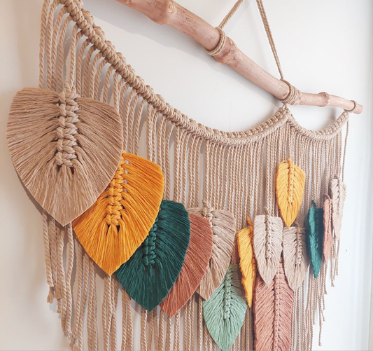 Multicolour rustic wall hanging