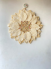 Feather wall hanging