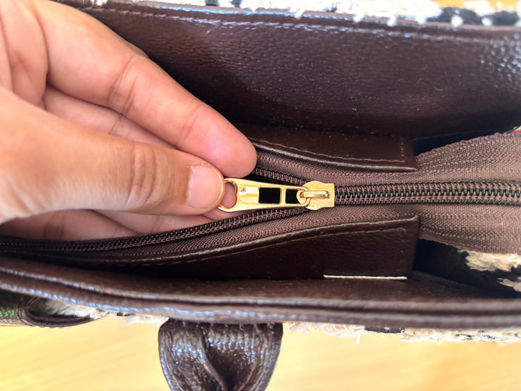 Dual Tone Box Bag