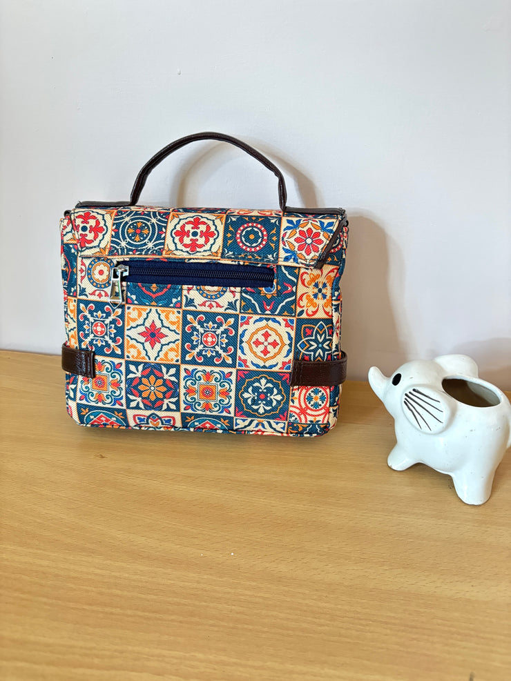 Boho Tile Charm Bag