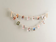 Macrame Photo Display For Boho Wall Decor And Custom Picture Holder