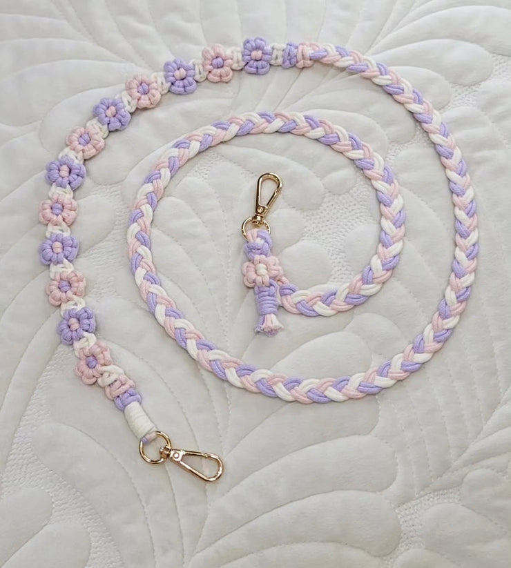Macrame phone landyard