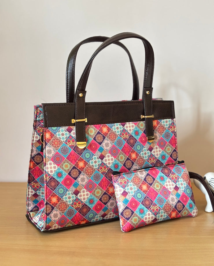RangMosaic Tote & Pouch Set
