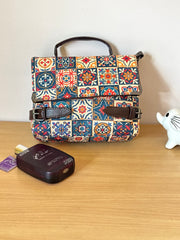 Boho Tile Charm Bag