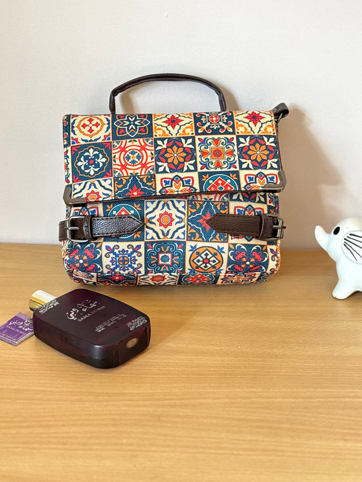 Boho Tile Charm Bag