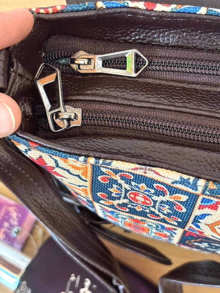 Boho Tile Charm Bag