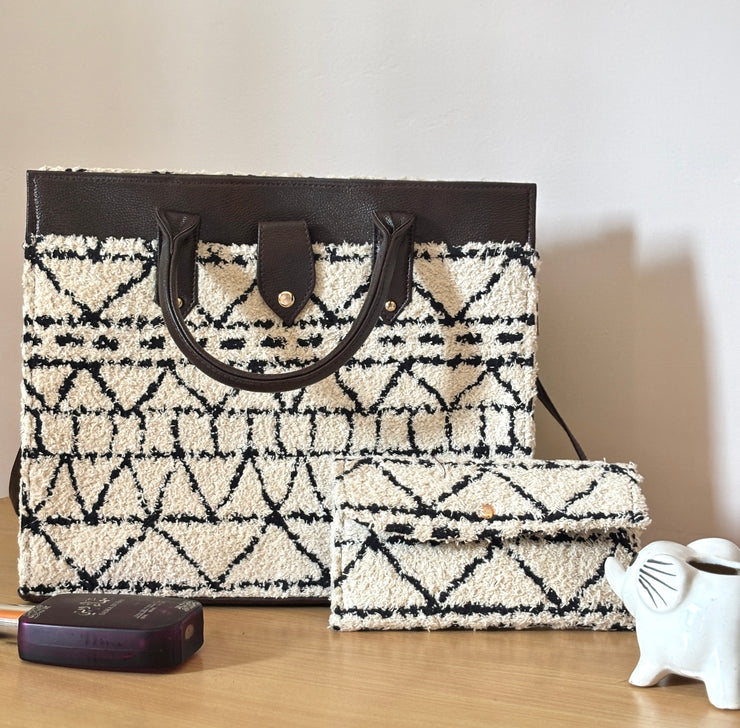 Dual Tone Box Bag