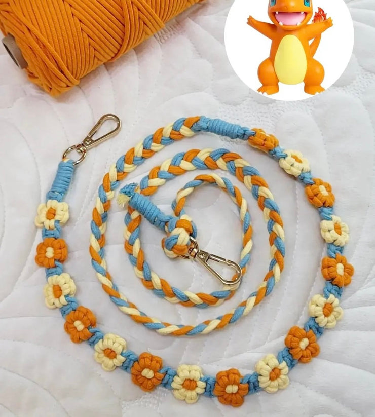Macrame phone landyard