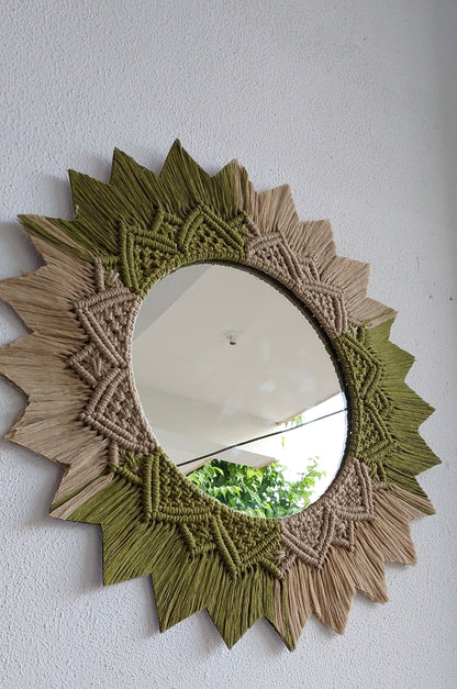 Boho Blossom Mirror