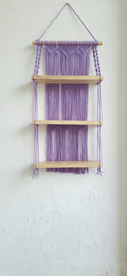 Multi shelf wall hanging