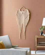 Macrame angel wings wall hanging || Macrame wall hanging