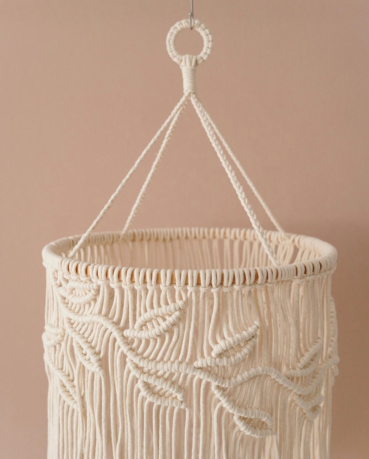 DREAM GLOW MACRAME LAMPSHADE
