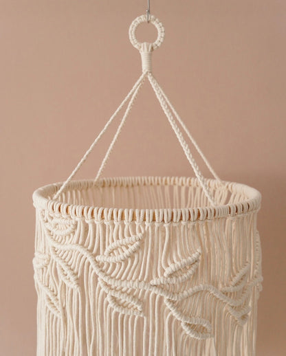 DREAM GLOW MACRAME LAMPSHADE