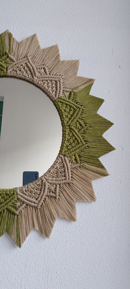Boho Blossom Mirror
