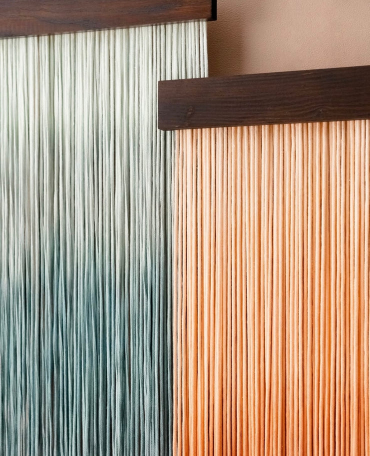 Fiber Dual Coloured Wall Hanging For Boho Home Decor