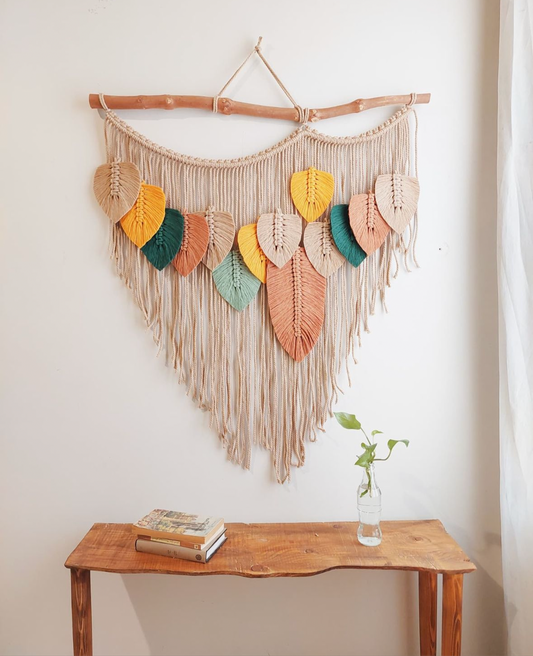 Multicolour rustic wall hanging