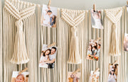 Boho Photo Hanger For Your Chic Wall Photo Display Solution