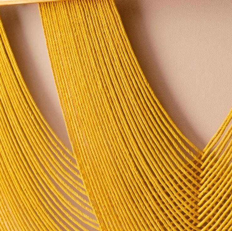 Macrame Fiber Wall Hanging For Boho And Minimalist Home Decor